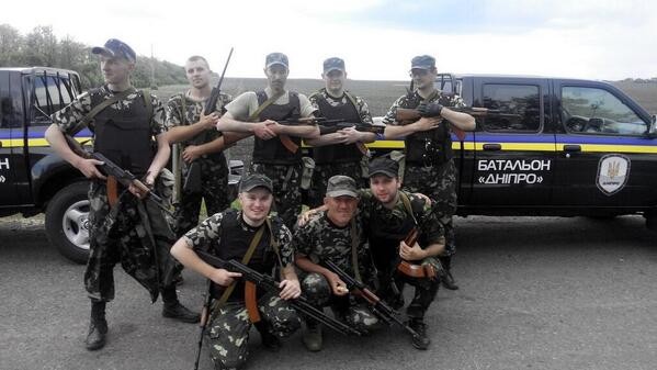 Полк «Днепр» в боях на Донбассе