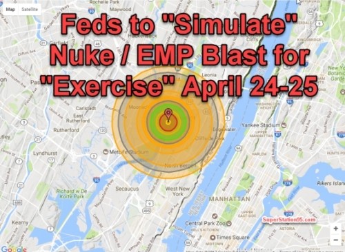 24-25 апреля над Нью-Йорком взорвут ядерный заряд. В рамках учений Gotham Shield.