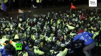 В Южной Корее проходят ожесточенные протесты против установки оборудования для THAAD