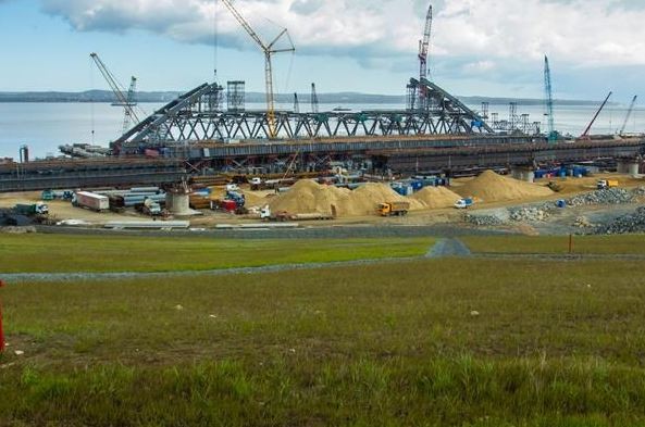 Арка Керченского моста: опубликованы свежие кадры хода строительства Арка Керченского моста: опубликованы свежие кадры хода строительства