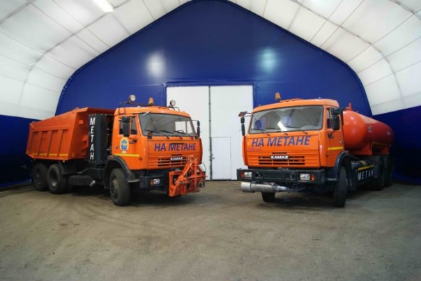 На метане: КАМАЗ презентовал модельный ряд газомоторной спецтехники