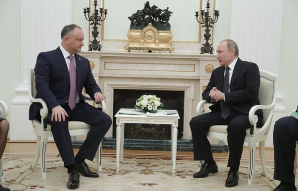Владимир Путин рассказал о перспективах российско-молдавского сотрудничества