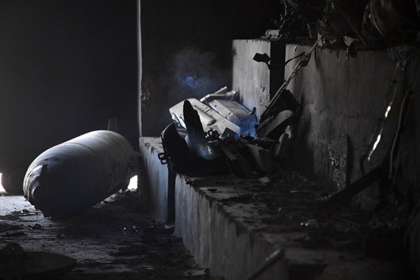 Первые кадры с авиабазы Шайрат. Репортаж Евгения Поддубного Первые кадры с авиабазы Шайрат. Репортаж Евгения Поддубного