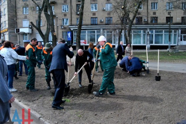 Полсотни деревьев высажено на аллее дружбы «Донецку от Липецка» в центре столицы ДНР Полсотни деревьев высажено на аллее дружбы «Донецку от Липецка» в центре столицы ДНР