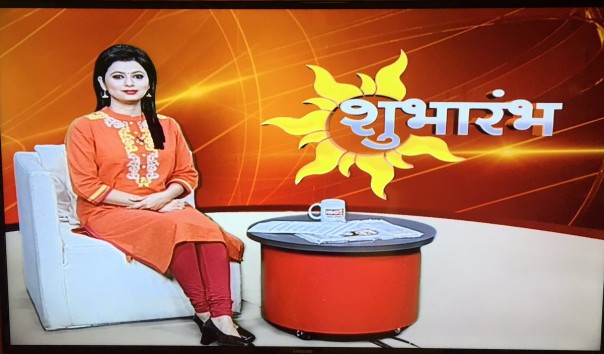 Индийская телеведущая узнала о смерти мужа в прямом эфире