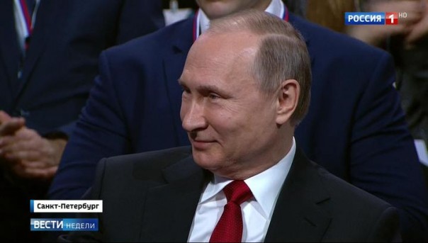 Путин рассказал свой любимый анекдот