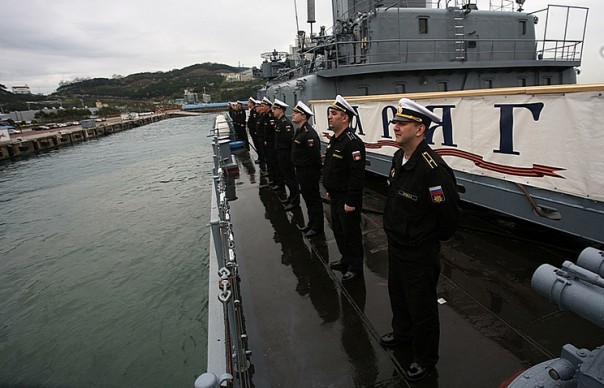 Боевые корабли ТОФ прибыли с визитом в южнокорейский порт Пусан