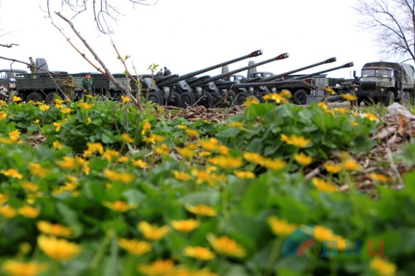 Сводка от НМ ЛНР 14 апреля 2017. Укрофашисты за неделю выпустили по территории Республики 464 боеприпаса Сводка от НМ ЛНР 14 апреля 2017. Укрофашисты за неделю выпустили по территории Республики 464 боеприпаса