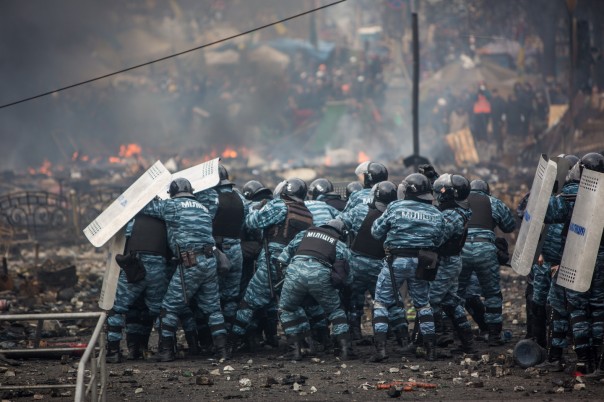 "Находиться на Украине стало опасно". Четверо экс-беркутовцев сбежали в Россию