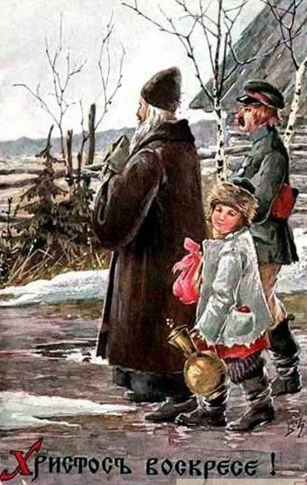 Старинные пасхальные открытки Старинные пасхальные открытки