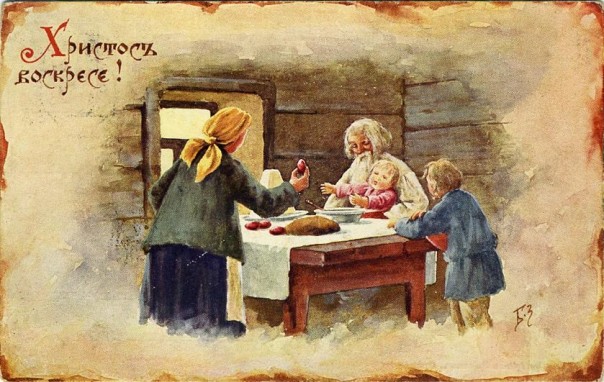 Старинные пасхальные открытки Старинные пасхальные открытки