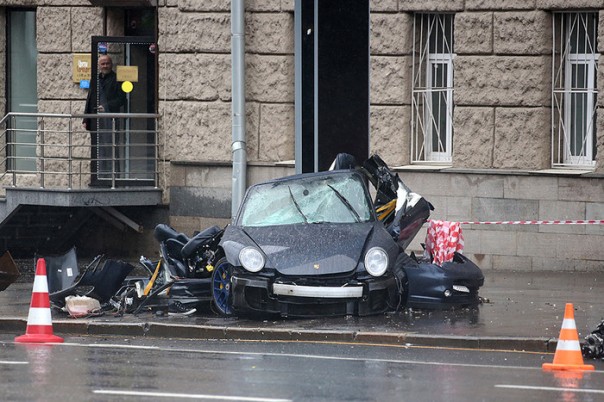 Стритрейсер сгорел заживо Стритрейсер сгорел заживо