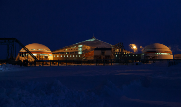 Минобороны показало уникальную военную базу "Арктический трилистник"