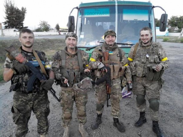 Полк «Днепр» в боях на Донбассе