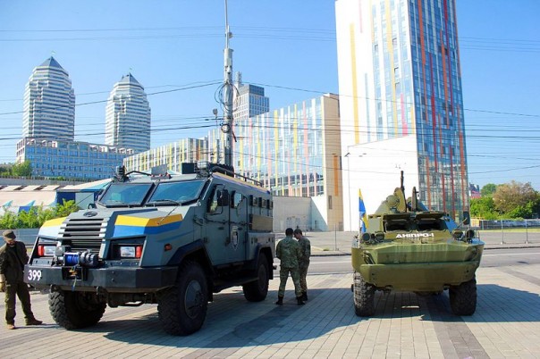 Полк «Днепр» в боях на Донбассе