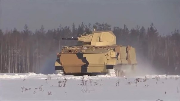 Робототехнический комплекс «Вихрь» с боевым модулем «Байкал» Робототехнический комплекс «Вихрь» с боевым модулем «Байкал»