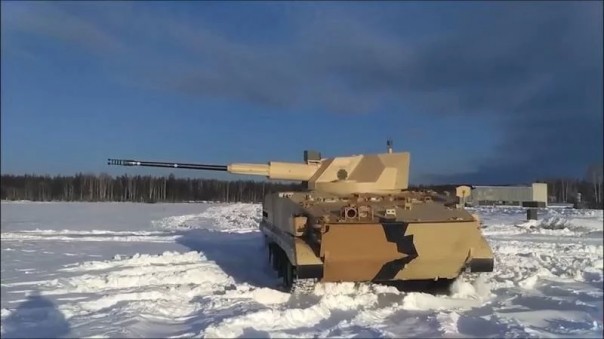 Робототехнический комплекс «Вихрь» с боевым модулем «Байкал» Робототехнический комплекс «Вихрь» с боевым модулем «Байкал»