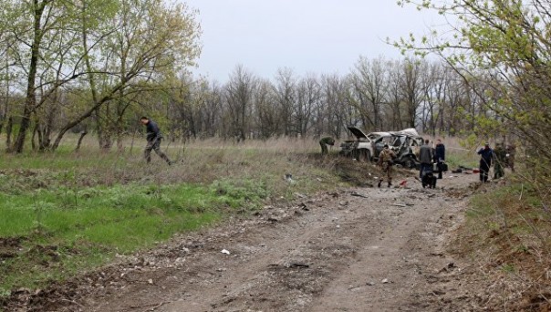 ДРГ Украины засветилась в районе села Сокольники