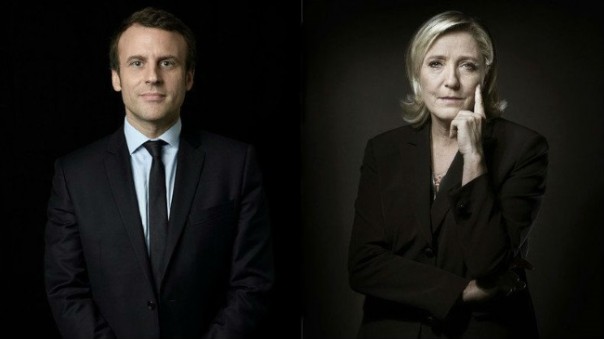 Теледебаты между Макроном и Ле Пен Теледебаты между Макроном и Ле Пен