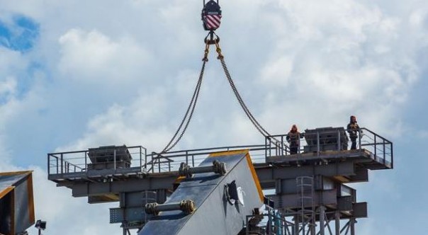 Арка Керченского моста: опубликованы свежие кадры хода строительства Арка Керченского моста: опубликованы свежие кадры хода строительства