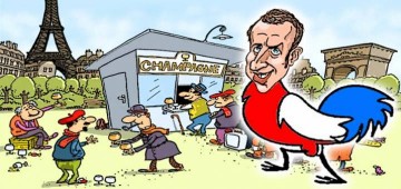 Макрон был самых честных правил…