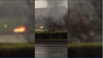 Стритрейсер сгорел заживо