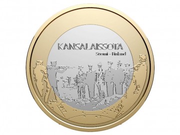 Юбилейную монету с изображением казни красногвардейцев хотели выпустить в Финляндии