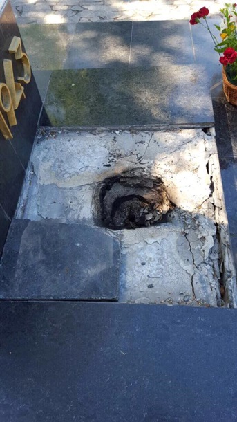 В Харькове осквернили братскую могилу солдат СССР В Харькове осквернили братскую могилу солдат СССР