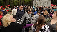Харьков, 9 мая: стычка у Мемориала Славы