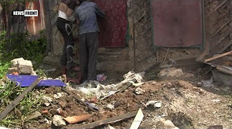 Жители рассказали о последствиях ночных обстрелов украинских террористов. Жители рассказали о последствиях ночных обстрелов украинских террористов.