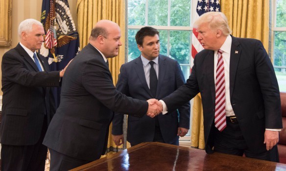 Климкин в гостях у Трампа Климкин в гостях у Трампа