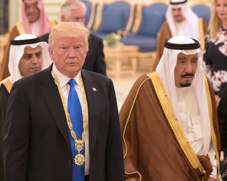 Визит Трампа в Саудовскую Аравию Визит Трампа в Саудовскую Аравию
