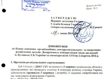 Уничтожение улик о гибели «Боинга»: в сети появились копии приказов СБУ Уничтожение улик о гибели «Боинга»: в сети появились копии приказов СБУ