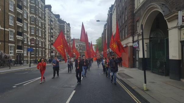 1 мая в Лондоне