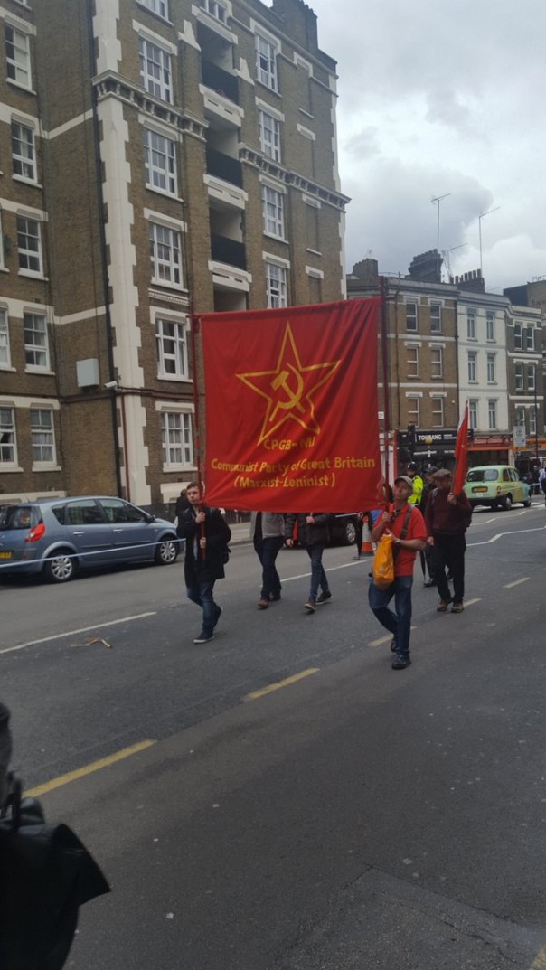 1 мая в Лондоне