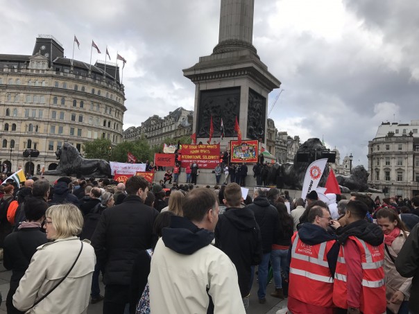 1 мая в Лондоне