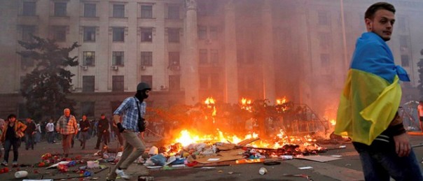Памяти погибших в огне Одесской Хатыни от рук украинских нацистов