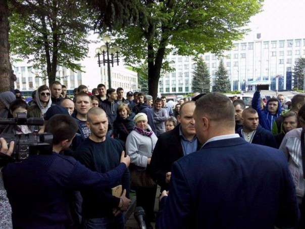 В Ровно начался «Янтарный Майдан»