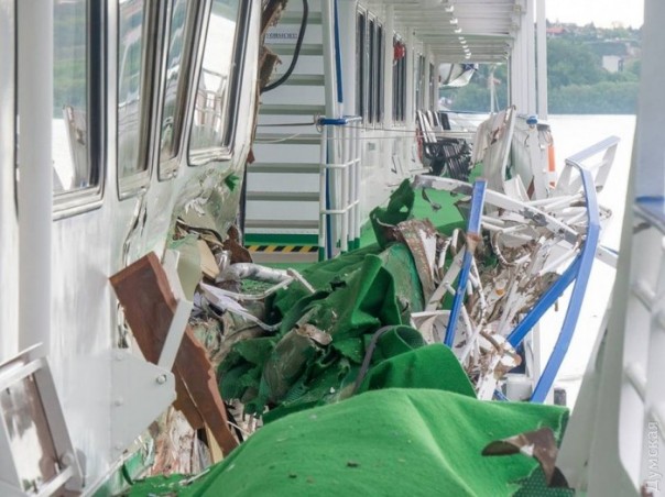 В Венгрии столкнулись два украинских судна