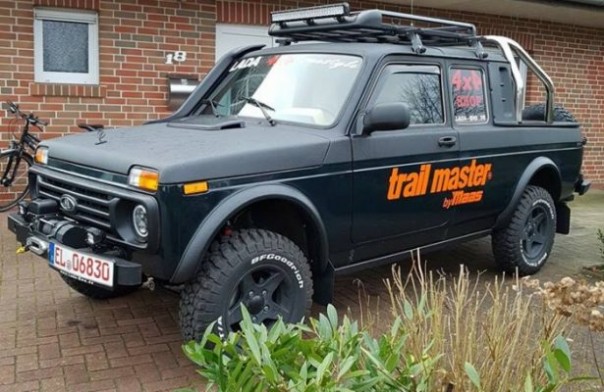 Улучшенная Lada 4×4 покоряет Германию