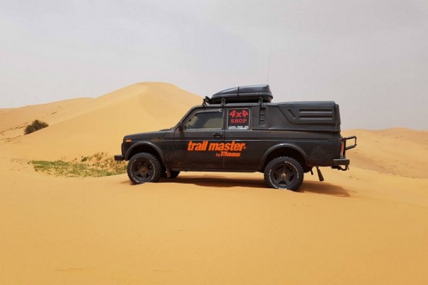 Улучшенная Lada 4×4 покоряет Германию Улучшенная Lada 4×4 покоряет Германию