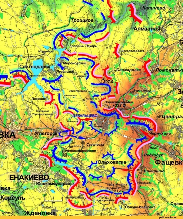 Сталинград под Санжаровкой (Дебальцевско-Чернухинская операция)