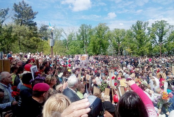 Укрофашисты и киевское гестапо не смогли сорвать праздник Дня Победы в Одессе
