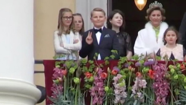 Норвежский принц Сверре Магнус вновь стал героем Интернета