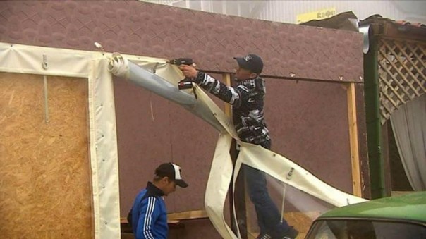 На плато Ай-Петри начался добровольный демонтаж строений На плато Ай-Петри начался добровольный демонтаж строений