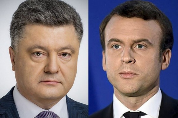 Пока Путин не приехал. Порошенко успел «достать» Макрона
