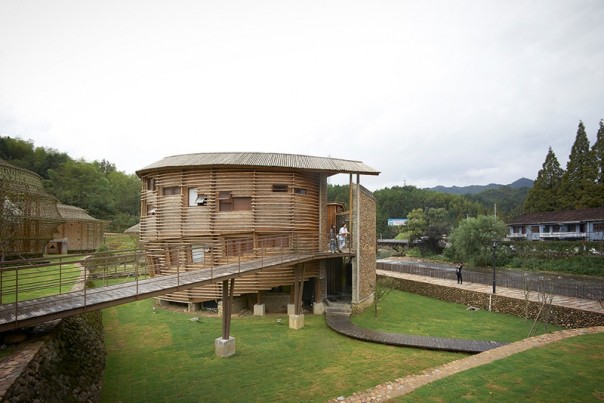 Международная выставка бамбуковой архитектуры в Китае Международная выставка бамбуковой архитектуры в Китае