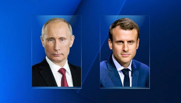 Владимир Путин встретится с Эммануэлем Макроном в Версале