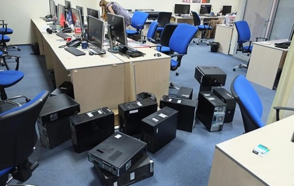 В офисе создателей ПО е-декларирования идет обыск