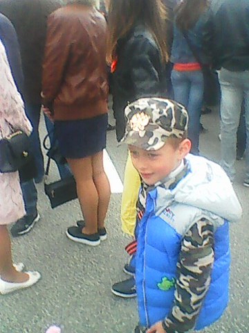 Луганск, живое фото 9 МАЯ